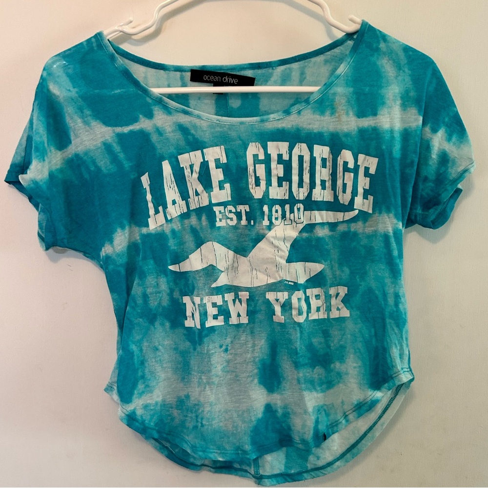 Lake George NY Tie-Dye Tee